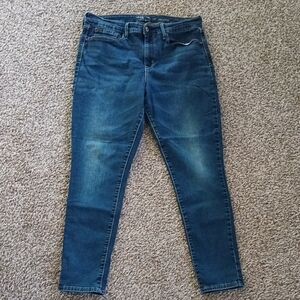 Denizen Women's High Rise Skinny Jeans with Subtle Fading